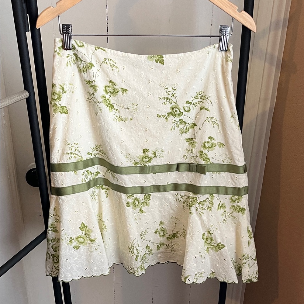 Old Navy Floral A-Line Skirt